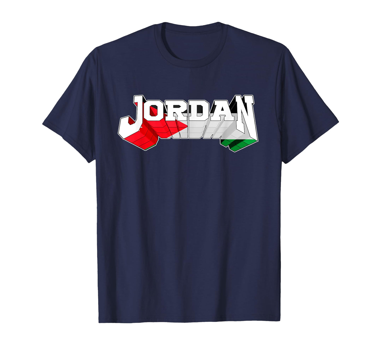 Proud Jordan Flag Jordanian T-Shirt