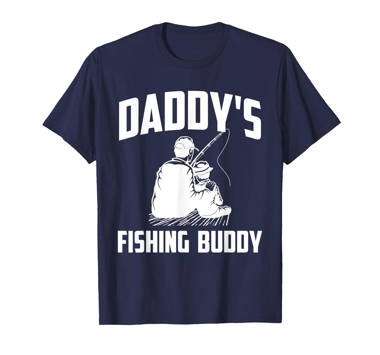 Daddys Fishing Buddy Funny Fish Hunting T-Shirt