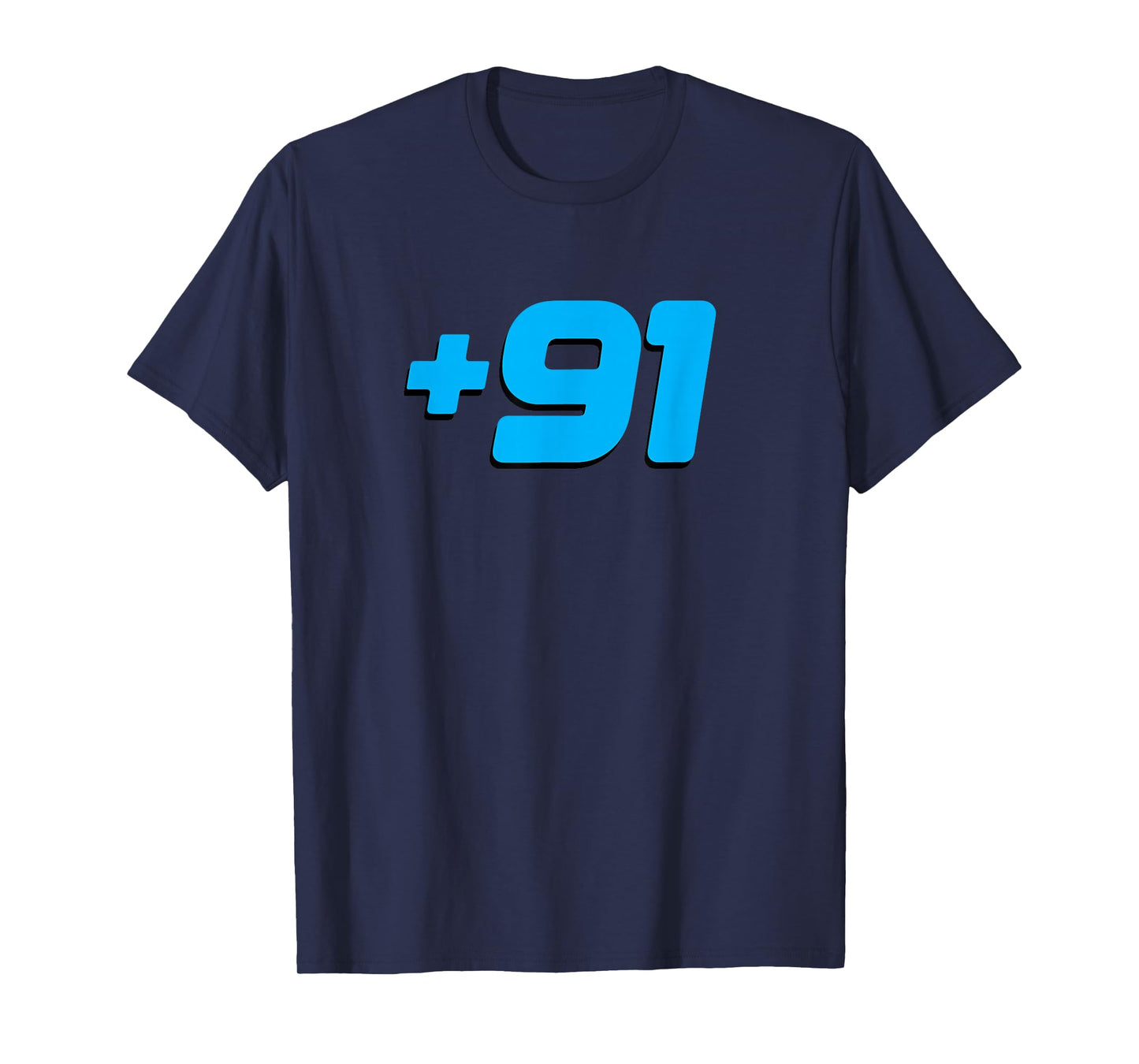 Calling India 91 Code Streetwear T-Shirt