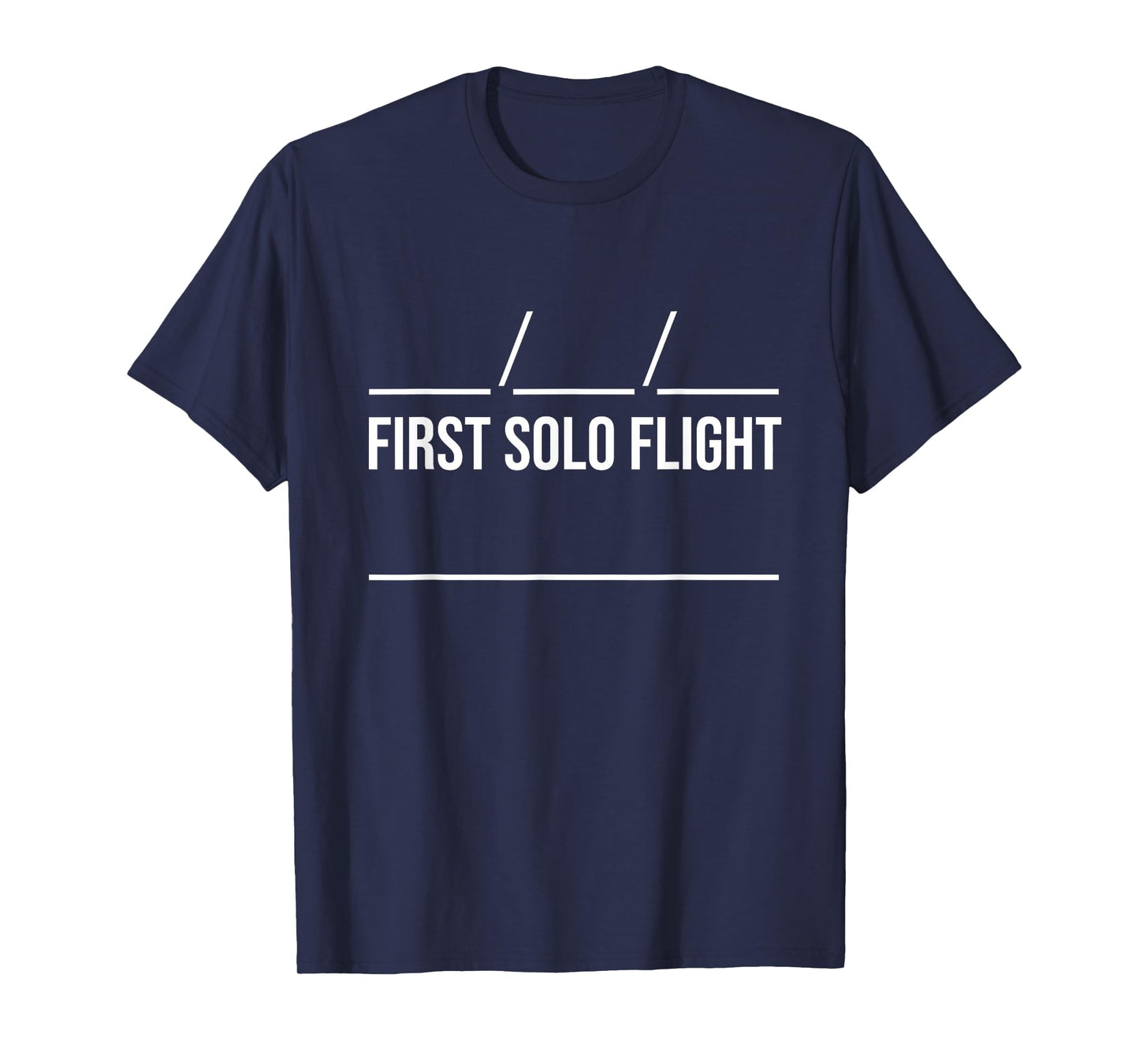 First Solo Flight - Airline Pilot Aviation Aircraft Lover T-Shirt