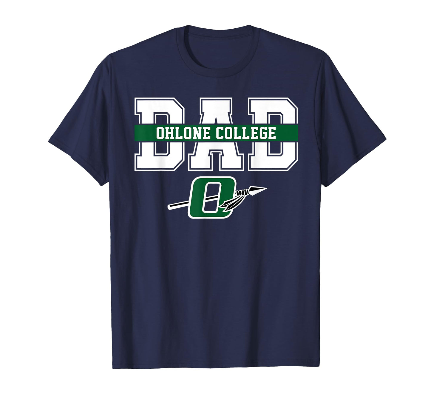 Ohlone College Dad Father Arch Vintage Design Men T-Shirt