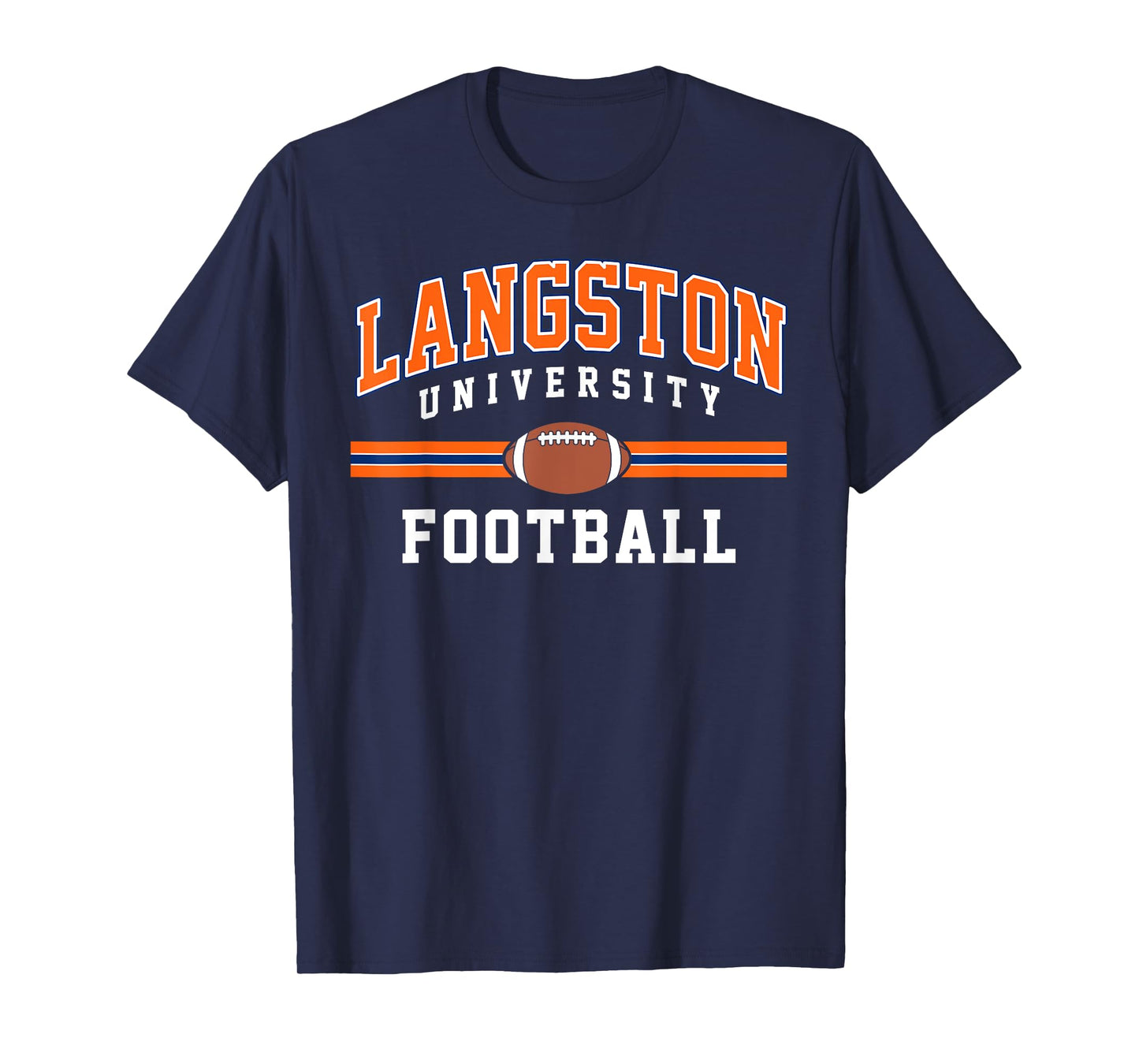Langston University Football Arch Vintage Design Men Women T-Shirt