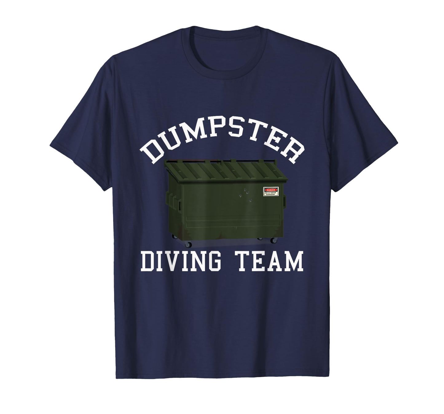 Dumpster Diving Team Treasure Hunting Matching Diver T-Shirt