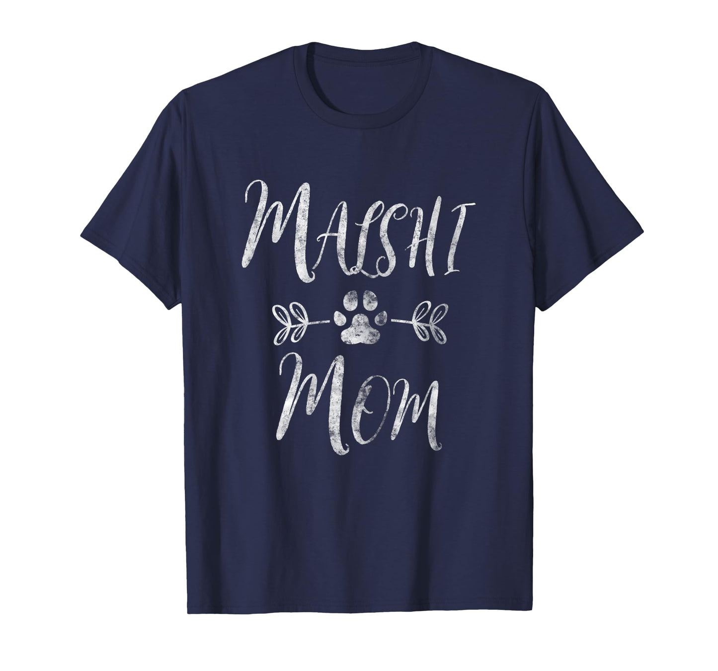 Malshi Mom Shirt Mal-Shi Lover Owner Malt-Tzu Dog Mom Women T-Shirt