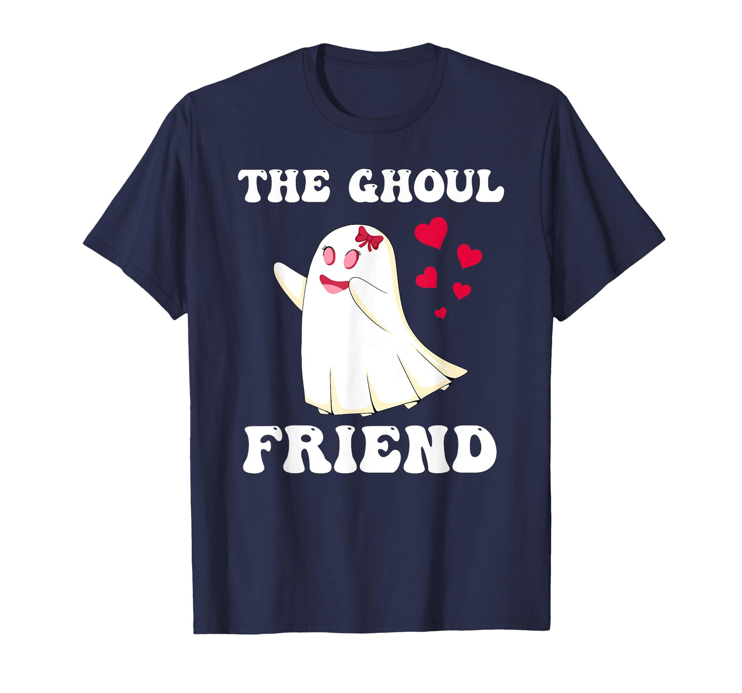 Ghoul Friend Halloween Matching Couple Girlfriend Costume T-Shirt