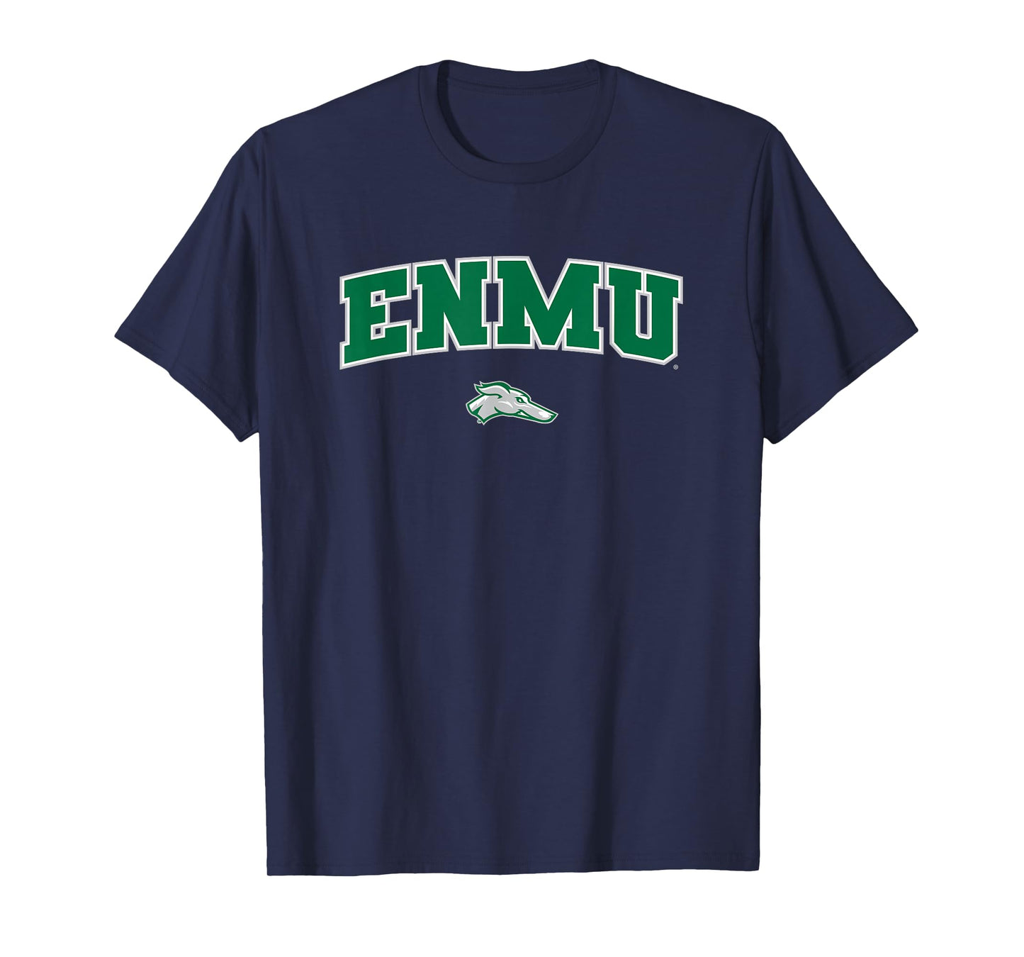 Eastern New Mexico University ENMU Greyhounds Arch Logo T-Shirt