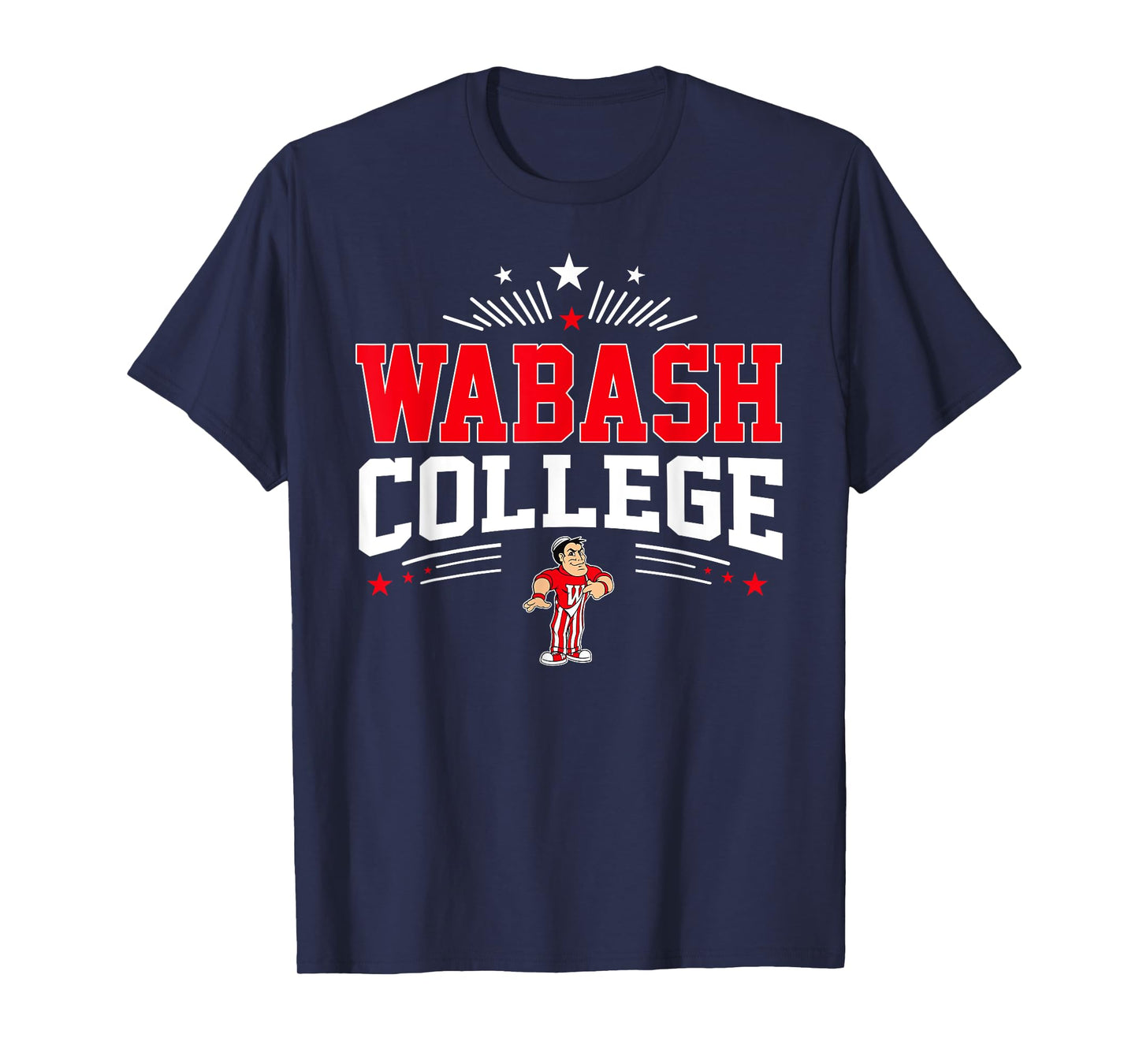 Wabash College Arch Vintage Design for Men Women T-Shirt