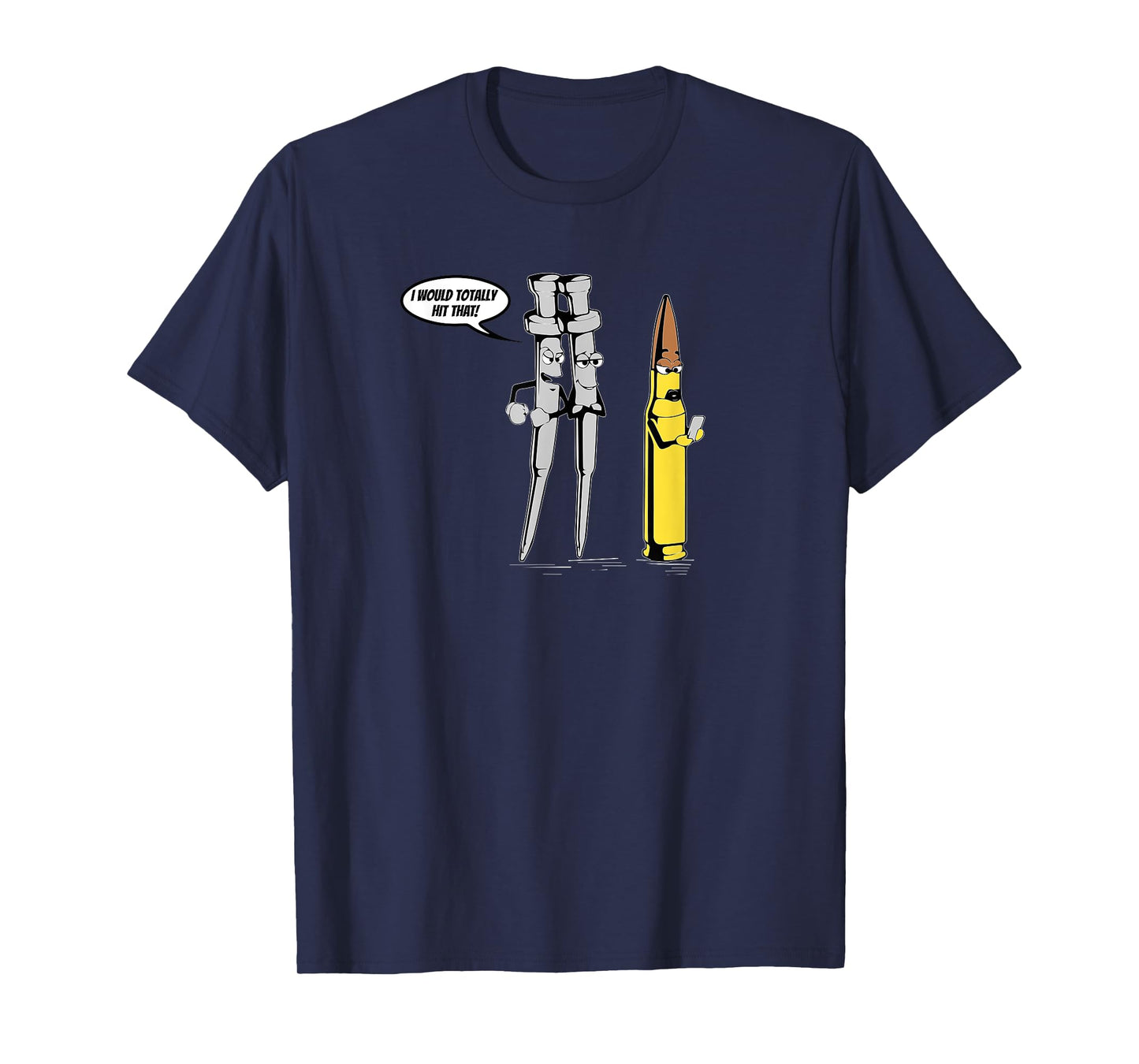 AR-15 I Would Totally Hit That! Gun Humor Shirt T-Shirt
