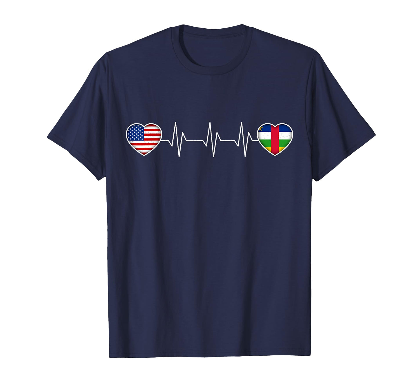 Central African Republic & USA T-Shirt