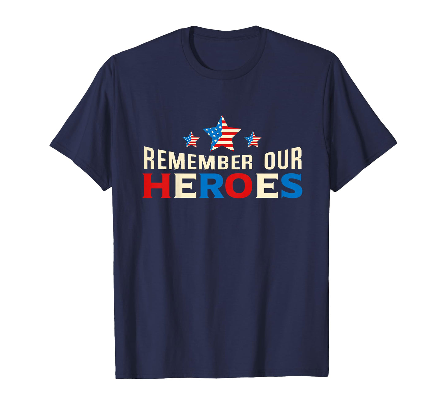 Remember Our Heroes Shirt | Memorial Day T Shirt For Kids T-Shirt