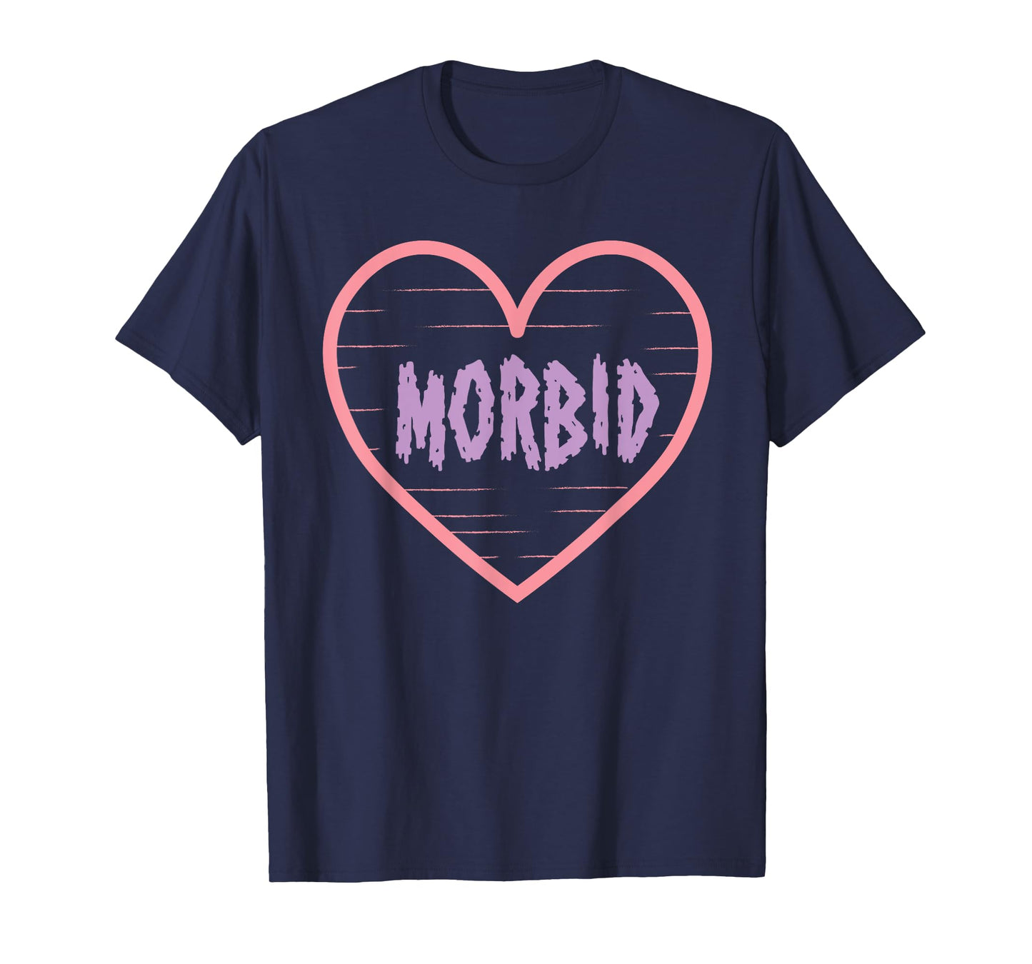 Morbid Heart- Unique Pastel Goth Valentines Day Yami Kawaii T-Shirt