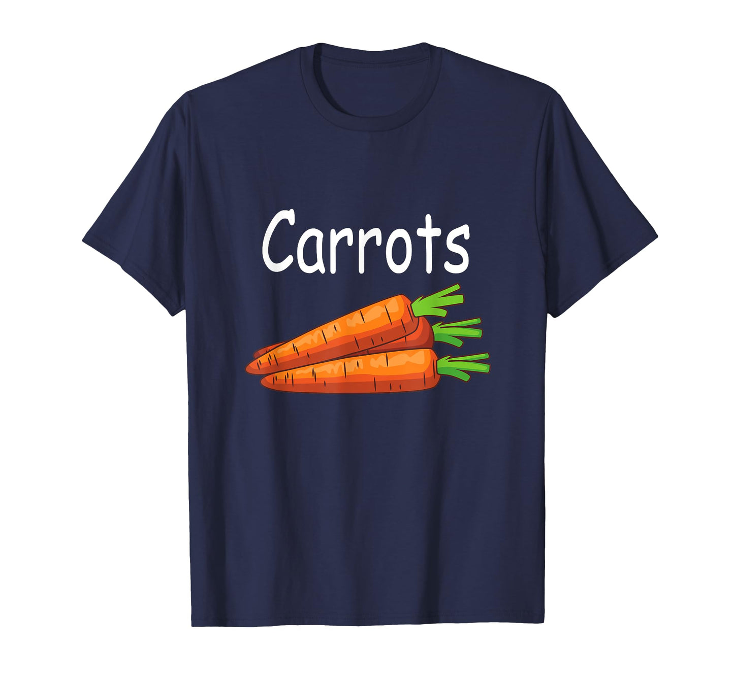 Funny Family Matching Halloween Costumes Peas and Carrots T-Shirt