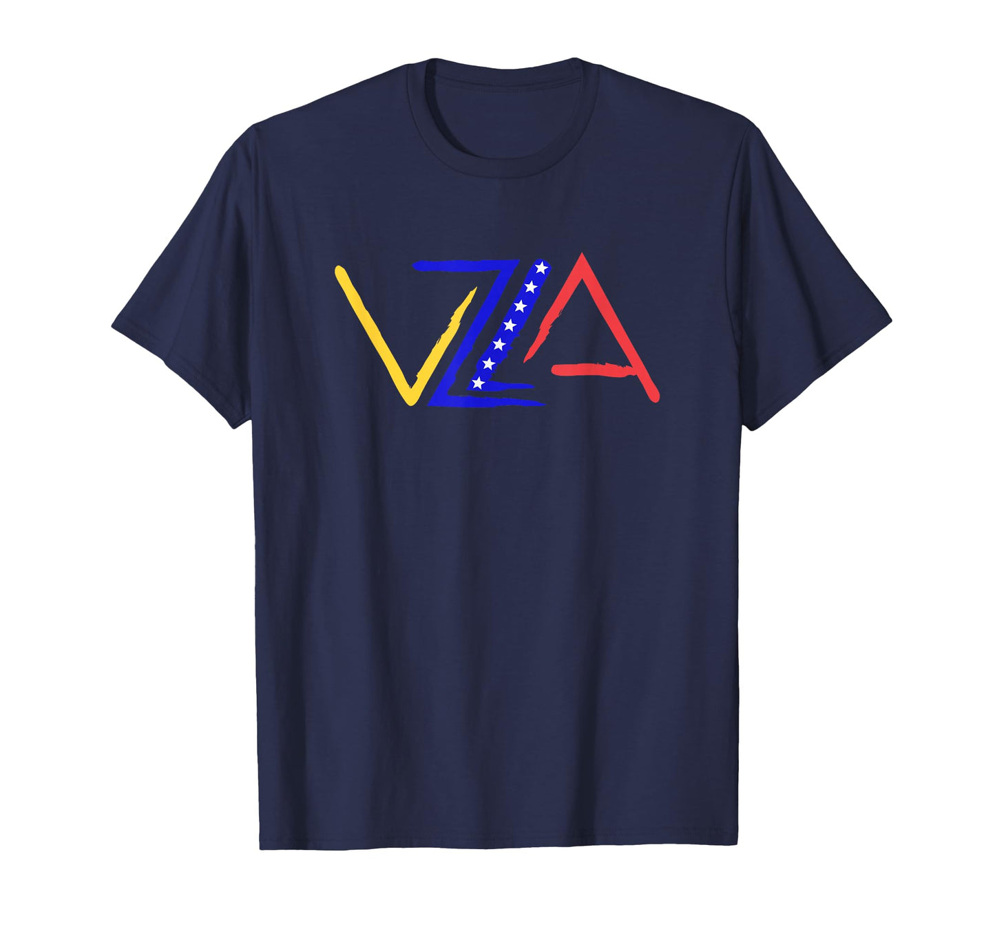 VZLA Logo 7 stars flag Venezuela T-Shirt
