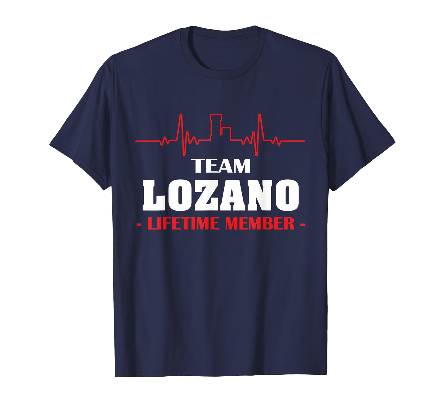 Team LOZANO lifetime member family youth kid shirt 1kmo