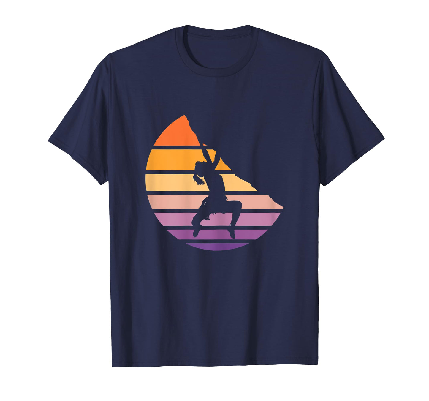 Climbing Lover Girl Rock Climbing Climb Like Girl Saying T-Shirt