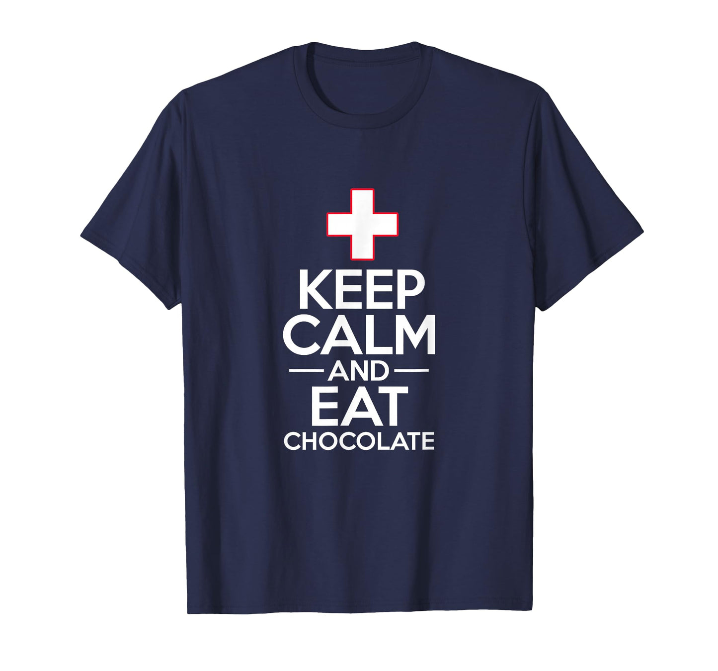Swiss Switzerland Flag Eat Chocolate Travel Souvenir T-Shirt