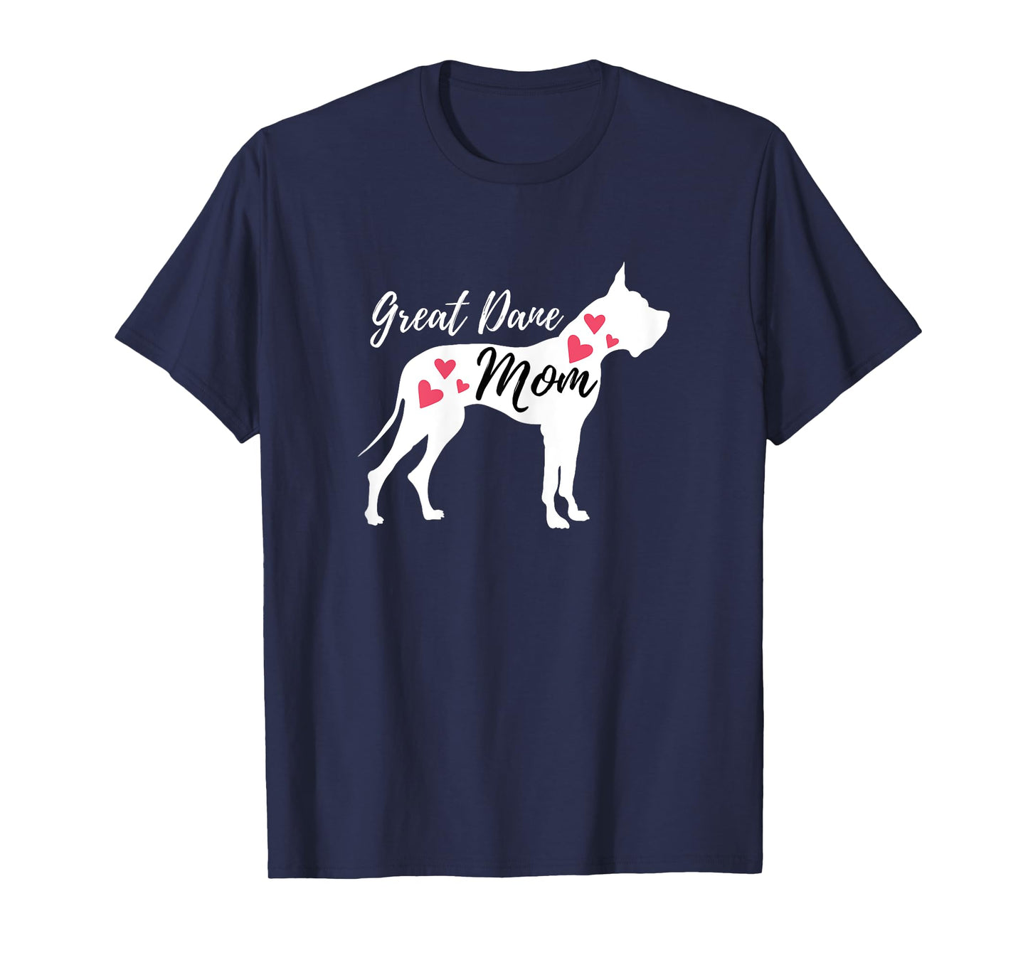 Great Dane Mom - German Mastiff Deutsche Dogge Dog Owner T-Shirt