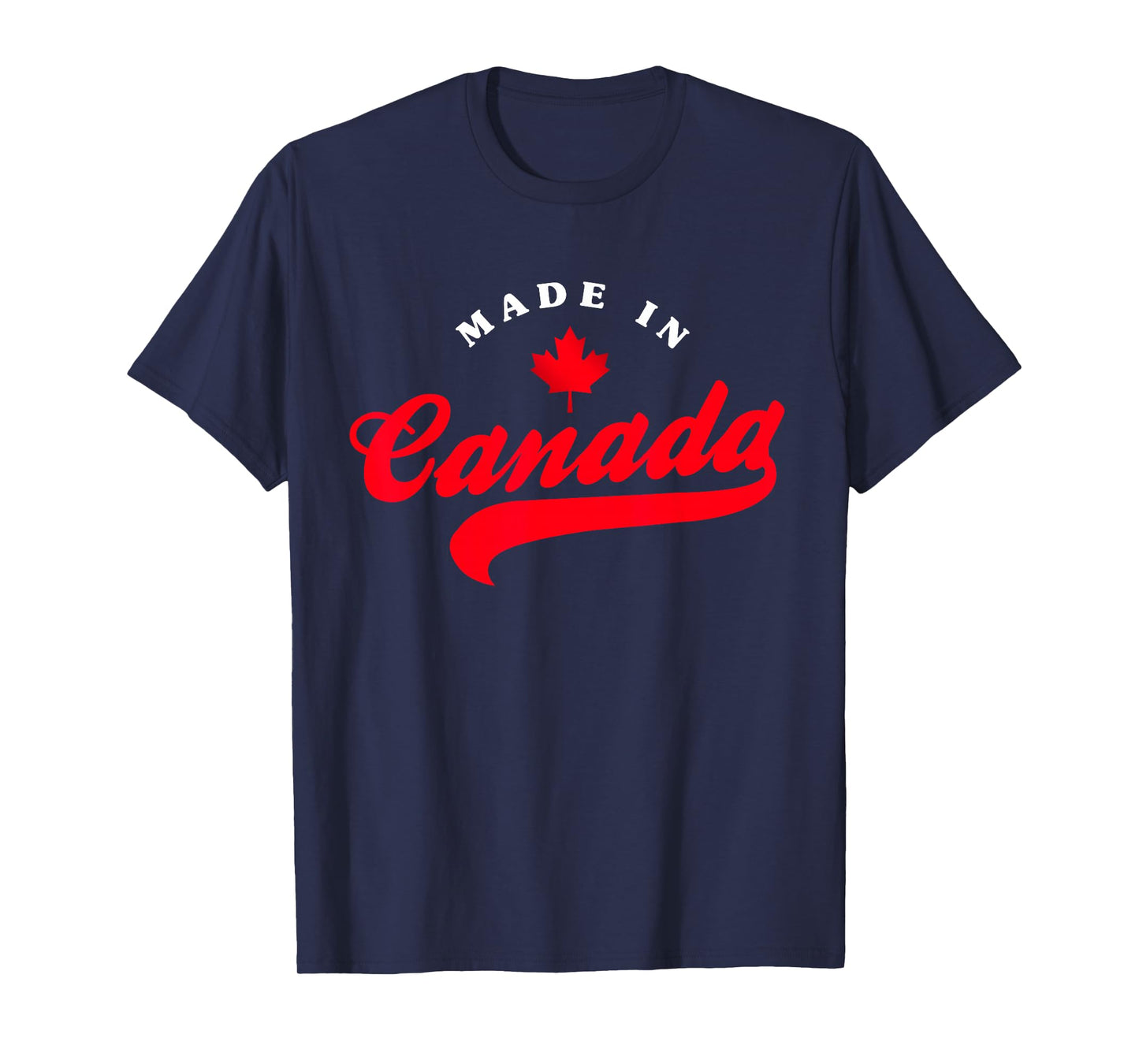 Made in Canada Patriotic Pride Vacation Travel Canadian Gift T-Shirt
