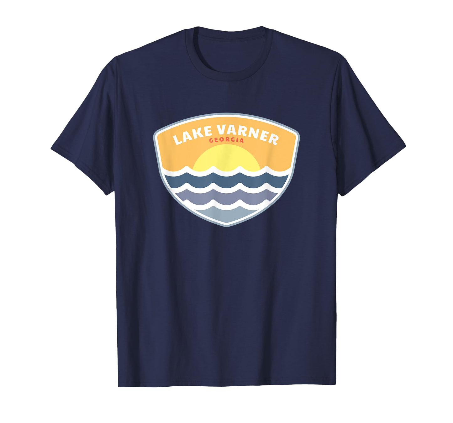 Lake Varner Georgia GA Sunset Vacation Souvenir T-Shirt