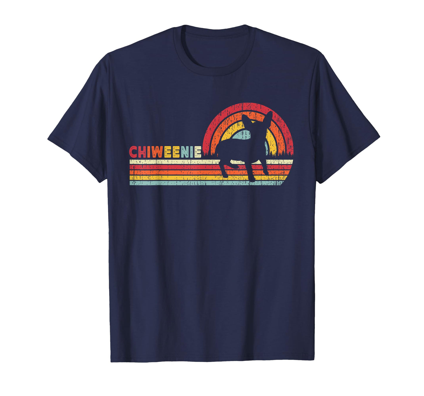 Vintage Chiweenie Dog Lovers Owner Funny Chiweenie For Men T-Shirt