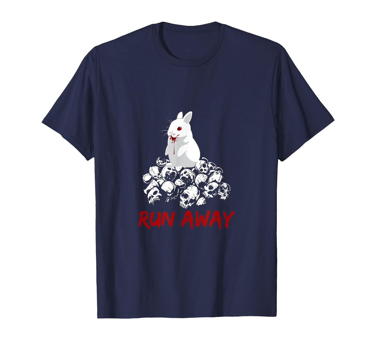 Run Away Bunny Funny Unisex Design T-Shirt
