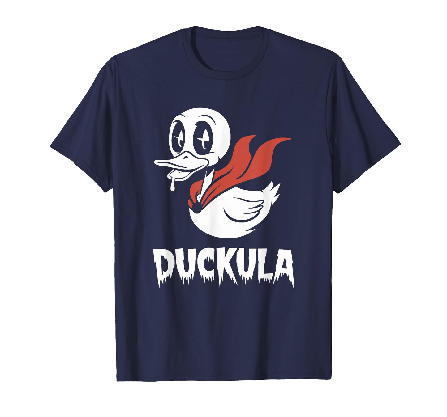 Duckula Funny Vampire Duck Halloween T-Shirt