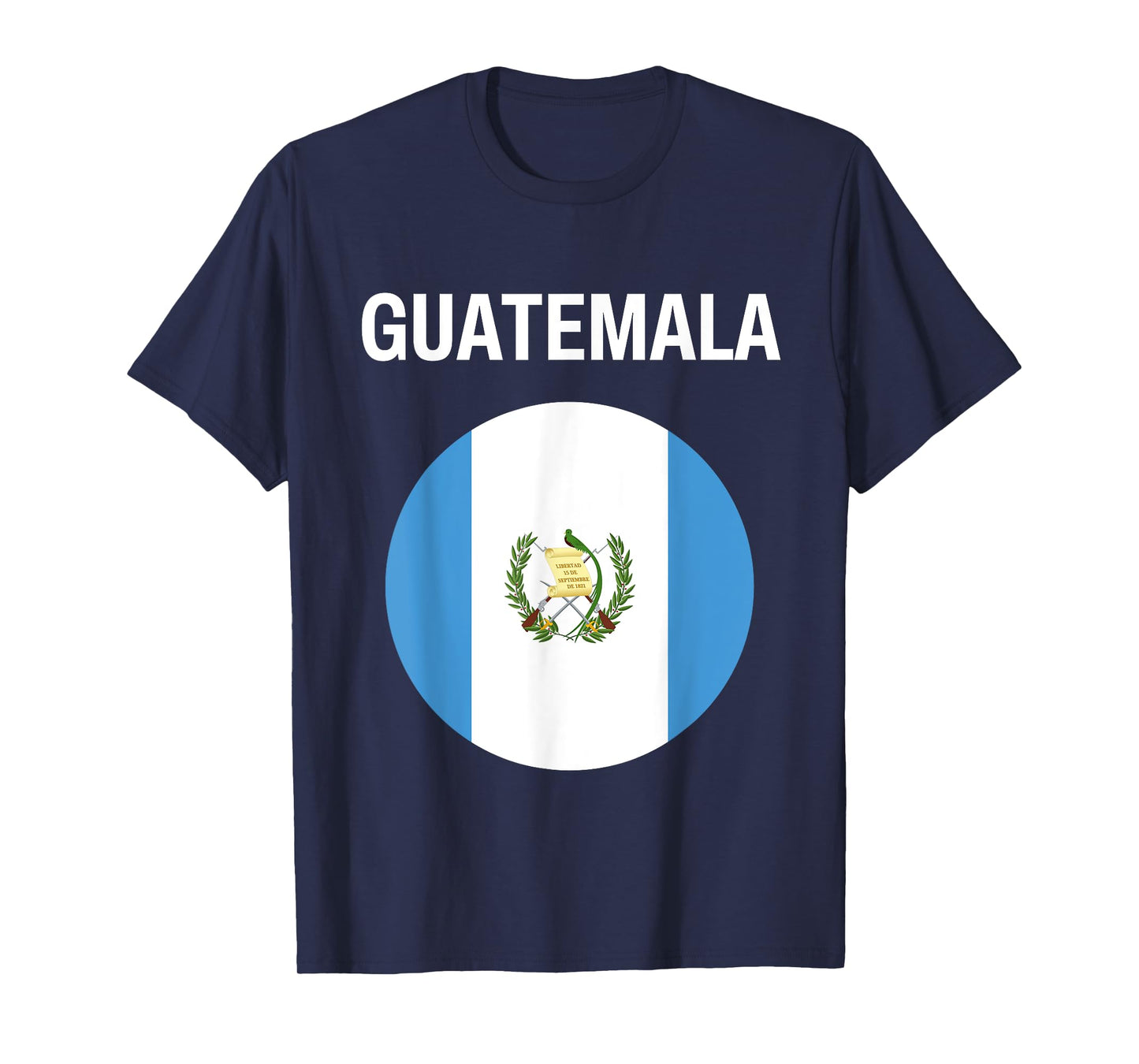 Guatemala Flag Modern T-Shirt