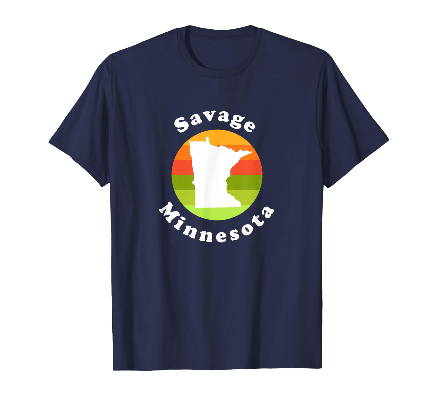 Savage Minnesota Outdoors Sunrise MN Souvenir T-Shirt