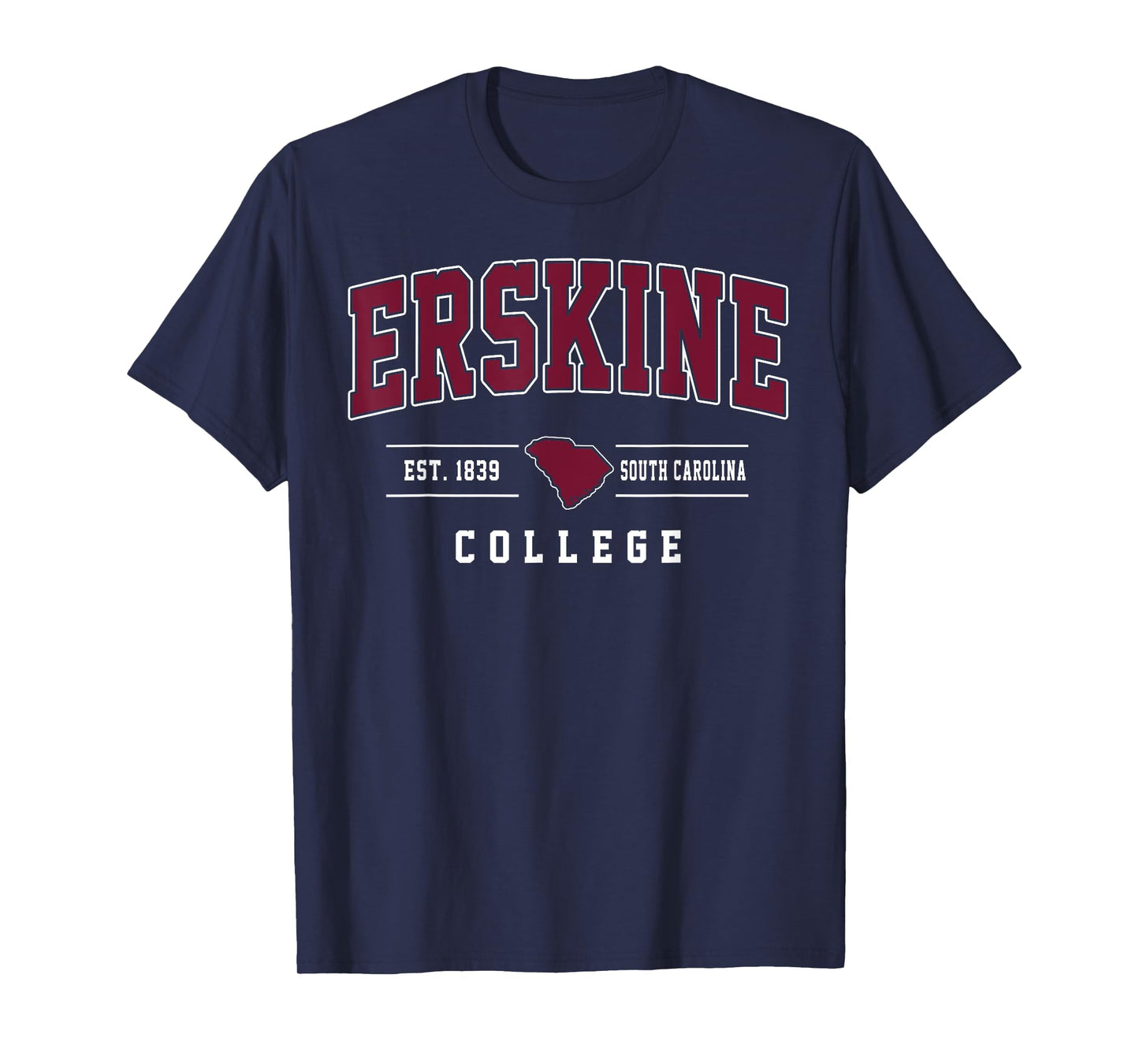 ERSKINE College Arch Vintage Design Men Women T-Shirt