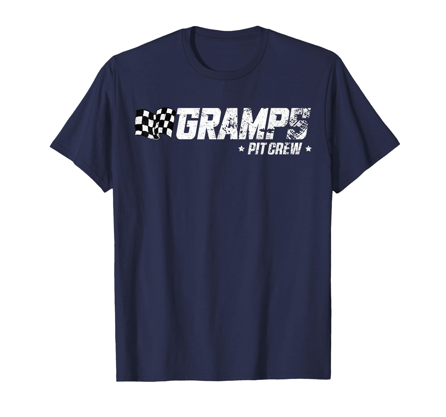 Gramps Pit Crew Race Car Birthday Family Racing T-Shirt
