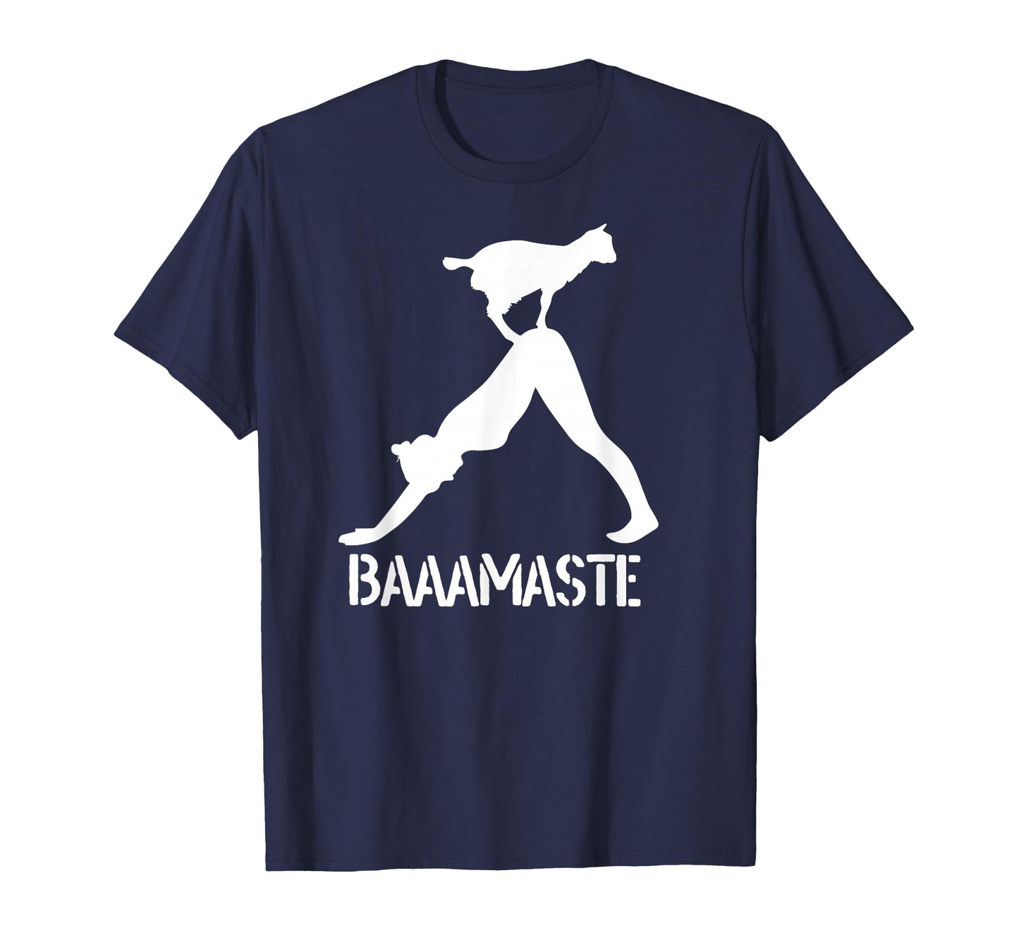 Funny Baamaste Goat Yoga T-Shirt