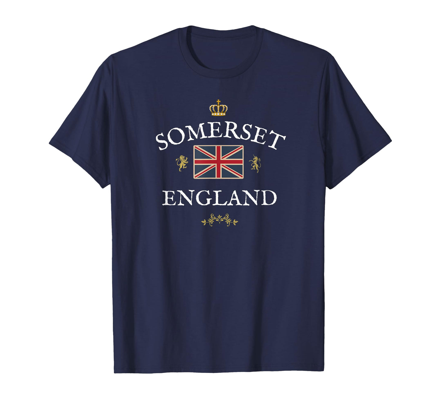 SOMERSET ENGLAND BRITISH UNION JACK FLAG GREAT BRITAIN BRIT T-Shirt