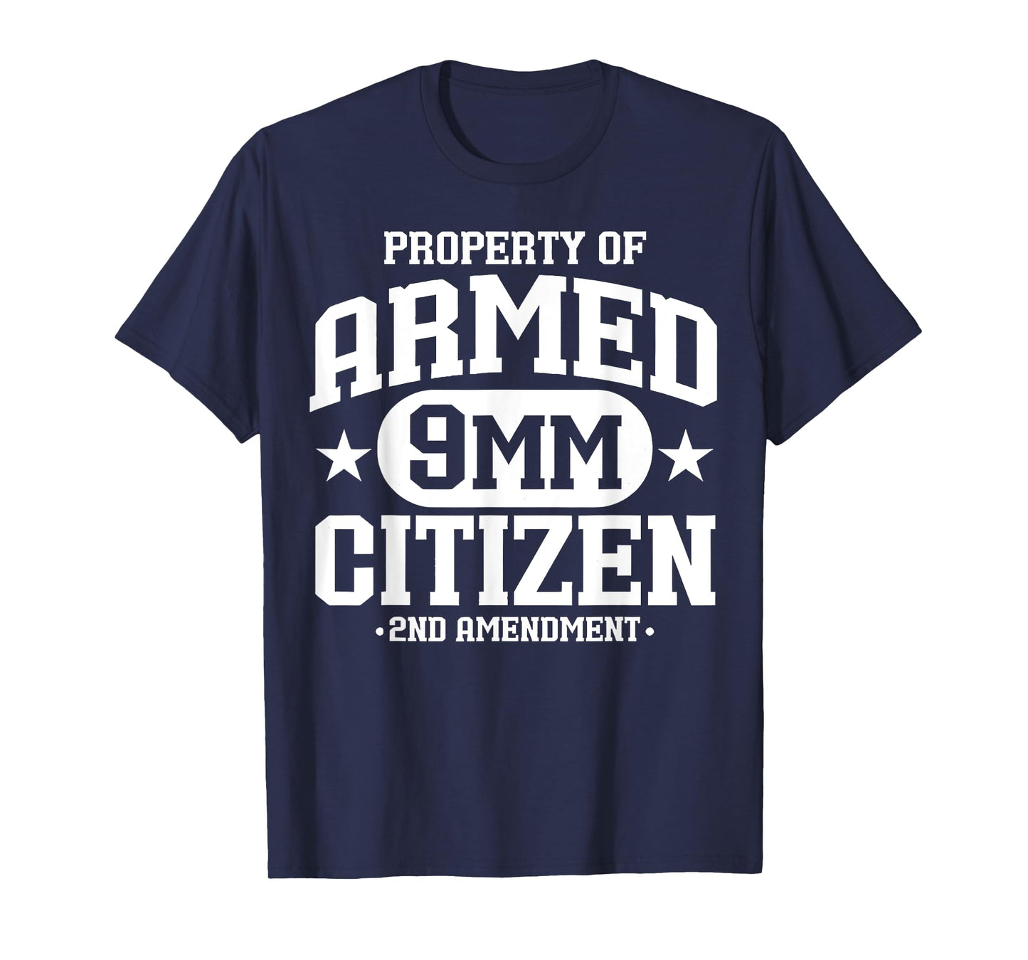 Property Of Armed 9mm Citizen 2nd Amendment T-Shirt