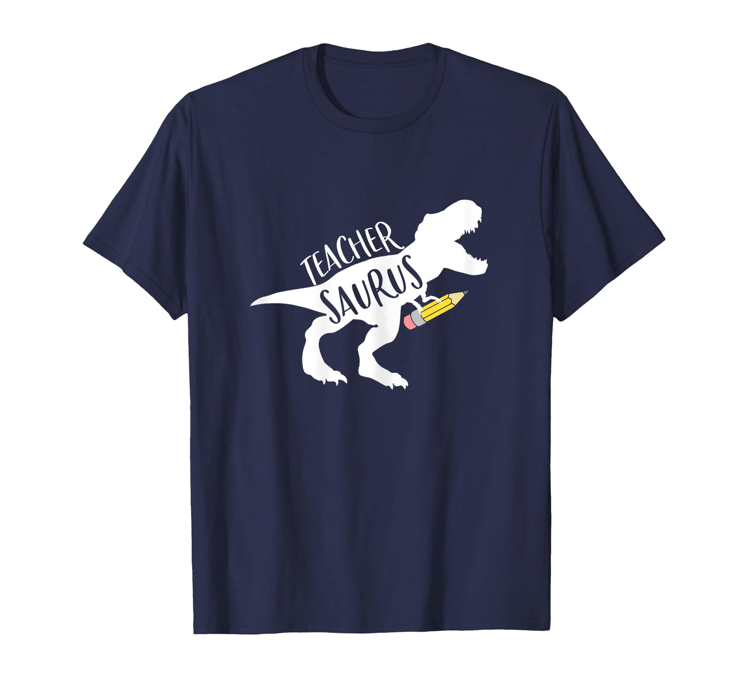Womens Dinosaur Teacher Shirt Teachersaurus Rex Funny Dino Gift T-Shirt