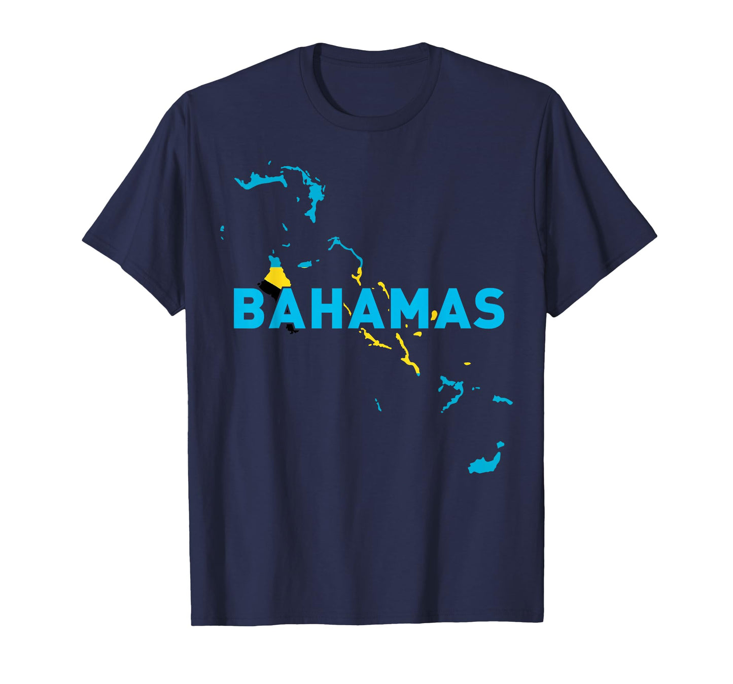 Proud Family and Patriotic Flag of Country Bahamas T-Shirt