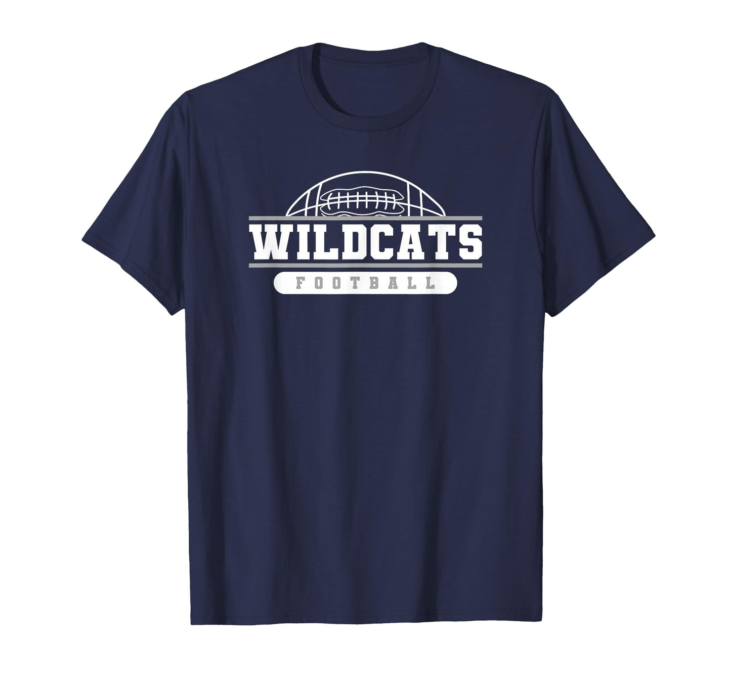 Wildcats Football Varsity College University High School T-Shirt