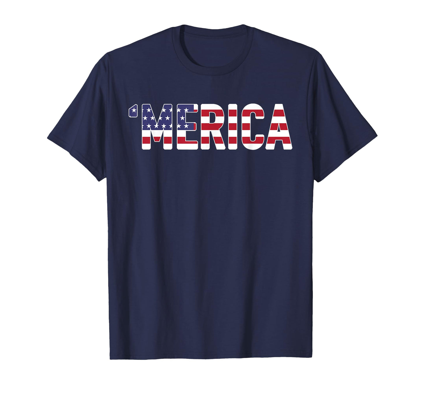 'Merica - Patriotic Flag USA United States America Novelty T-Shirt