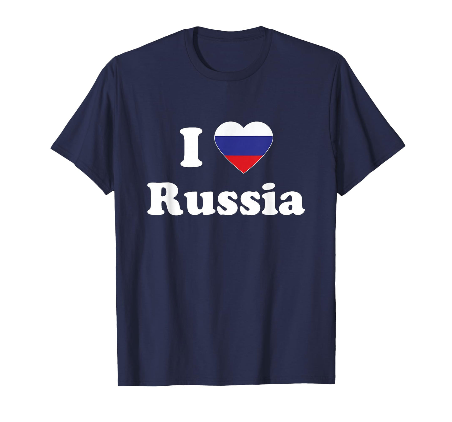 I Love Russia I Heart Russia Russian T-Shirt