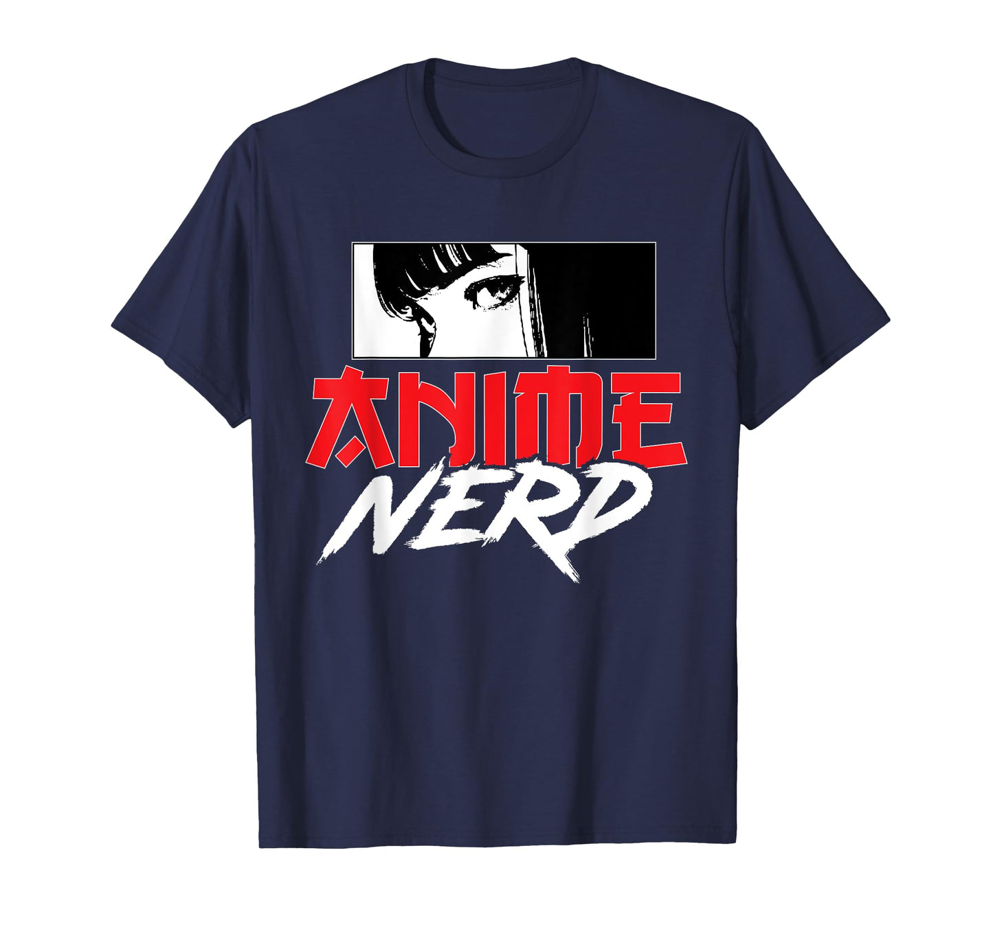 Funny Anime Nerd Men Women Kids T-Shirt