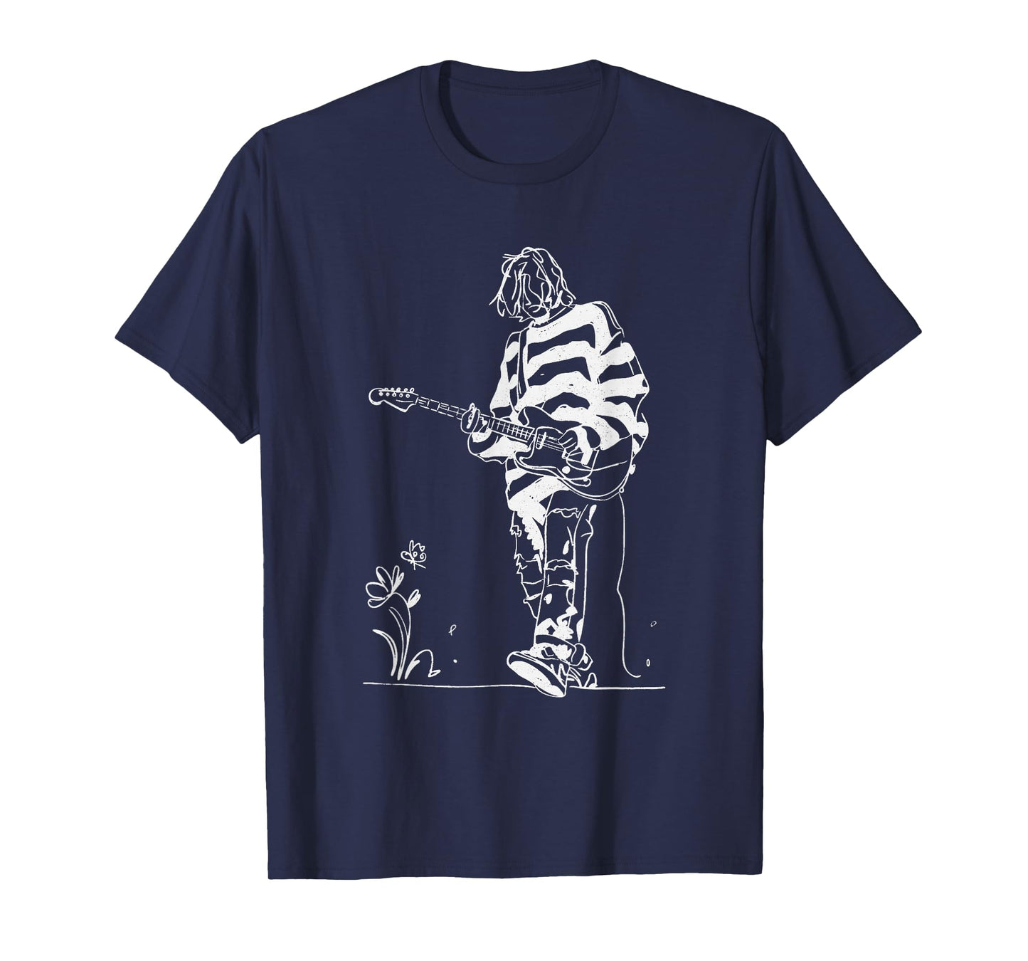 90s Grunge Legend Sketch Alternative Rock Guitarist Vocalist T-Shirt