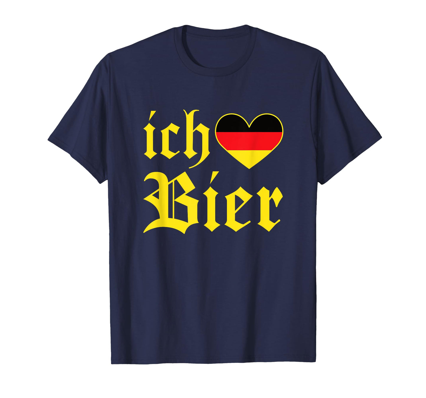 Ich Liebe Bier Funny German I Love Beer T-Shirt