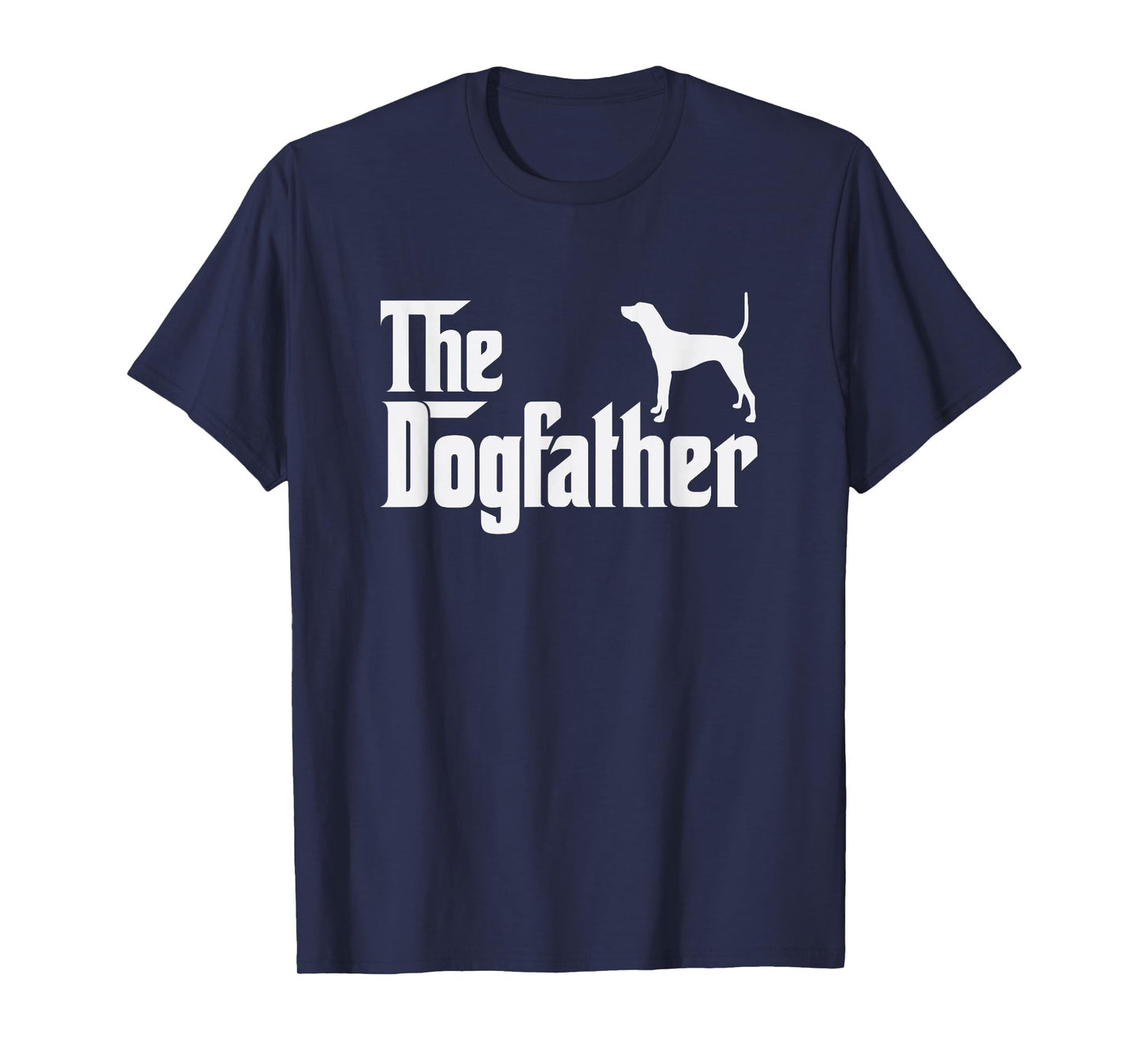 treeing tennessee brindle DogFather Funny Dog Dad T-Shirt