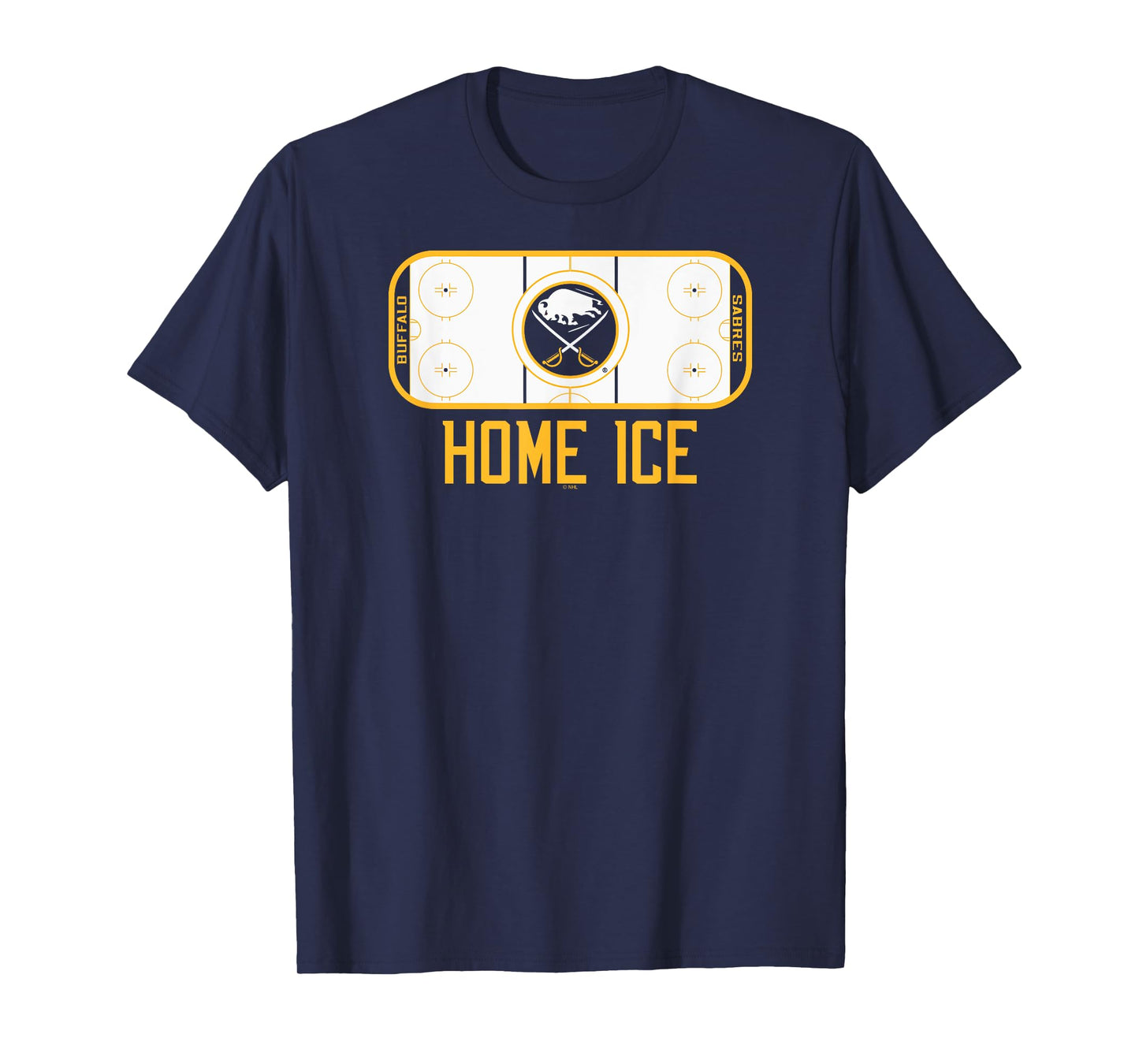Buffalo Sabres Home Ice Blue Officially Licensed T-Shirt