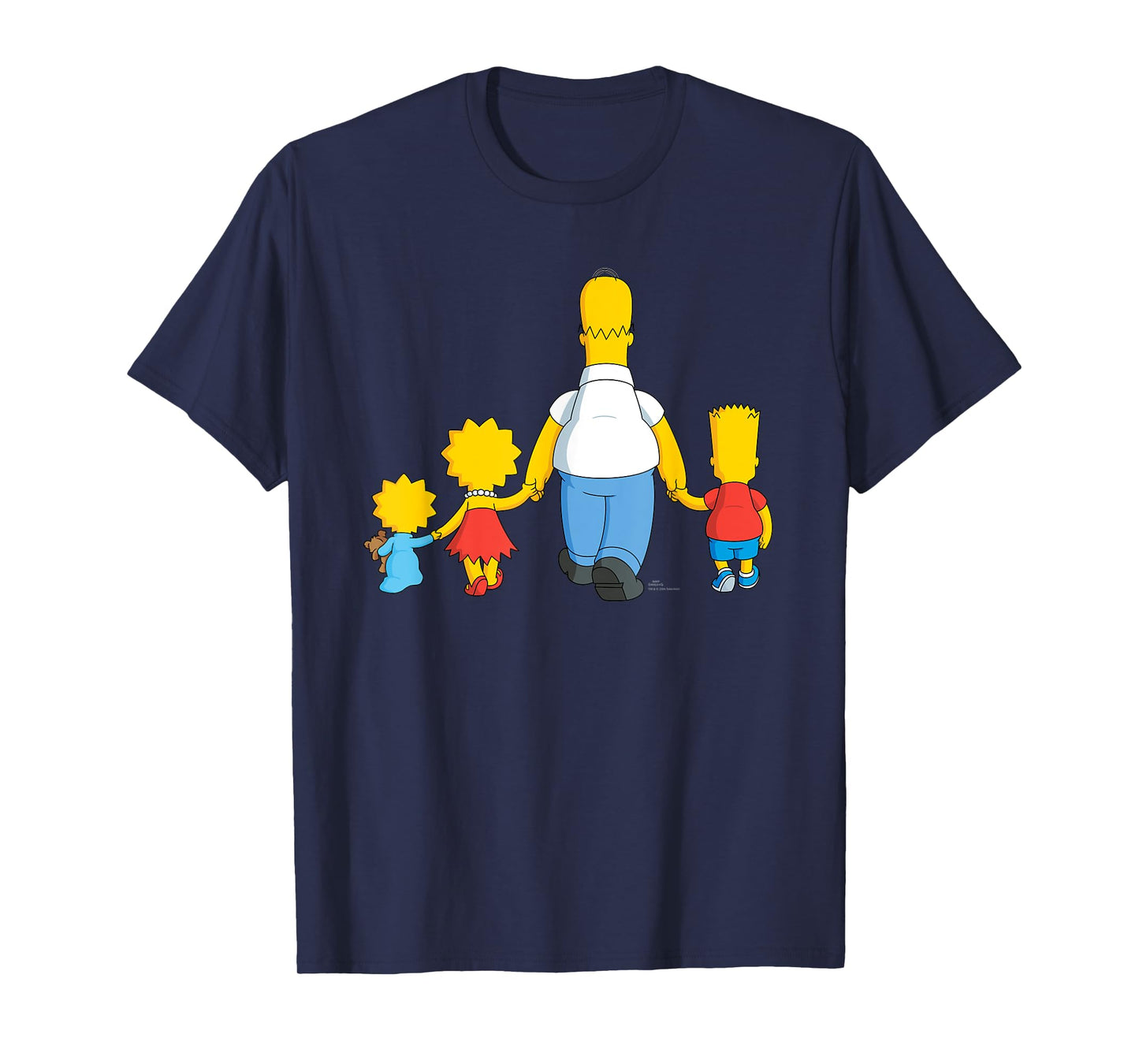The Simpsons Father's Day Homer and Kids Dad Birthday Gift T-Shirt