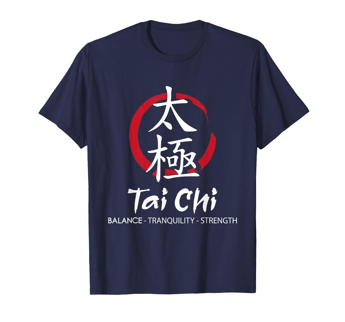 Tai Chi - Body Mind Wellness Spiritual Yin Yang Martial Arts T-Shirt