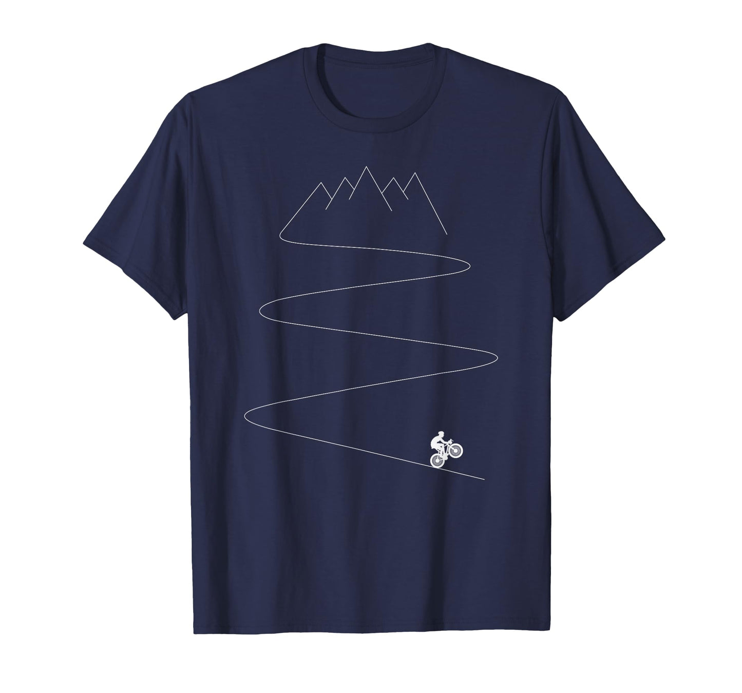 Mountain Bike Shirt Single Track Downhill Biking Biker Gift T-Shirt