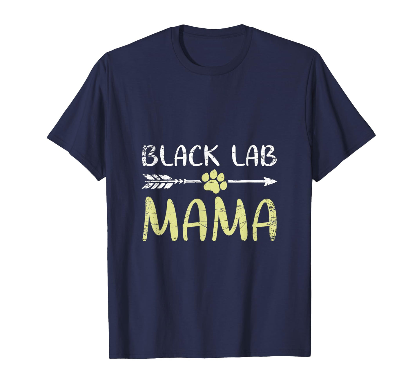 Black Lab Mama Labrador T-Shirt