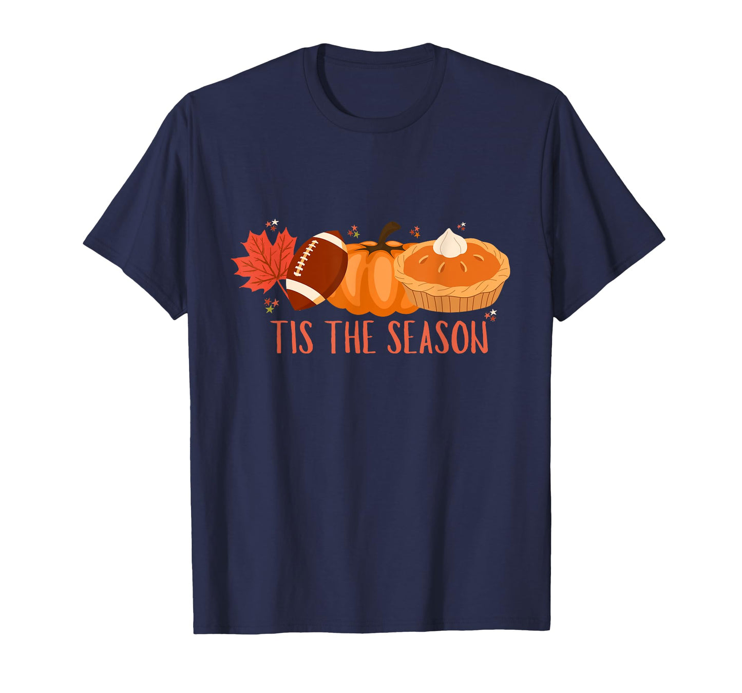 Tis The Season Halloween Womens Funny Pumpkin Thanksgiving T-Shirt