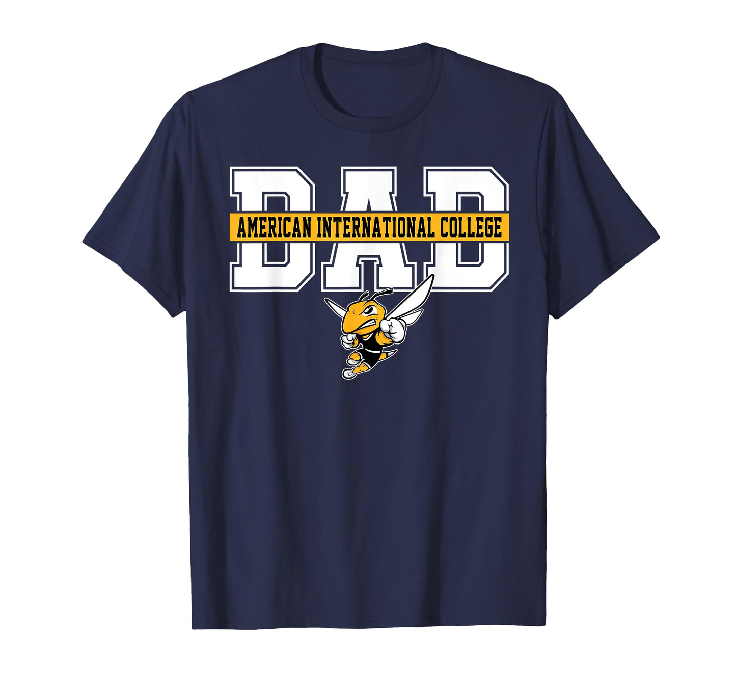 American International College AIC Dad Father Arch Vintage T-Shirt