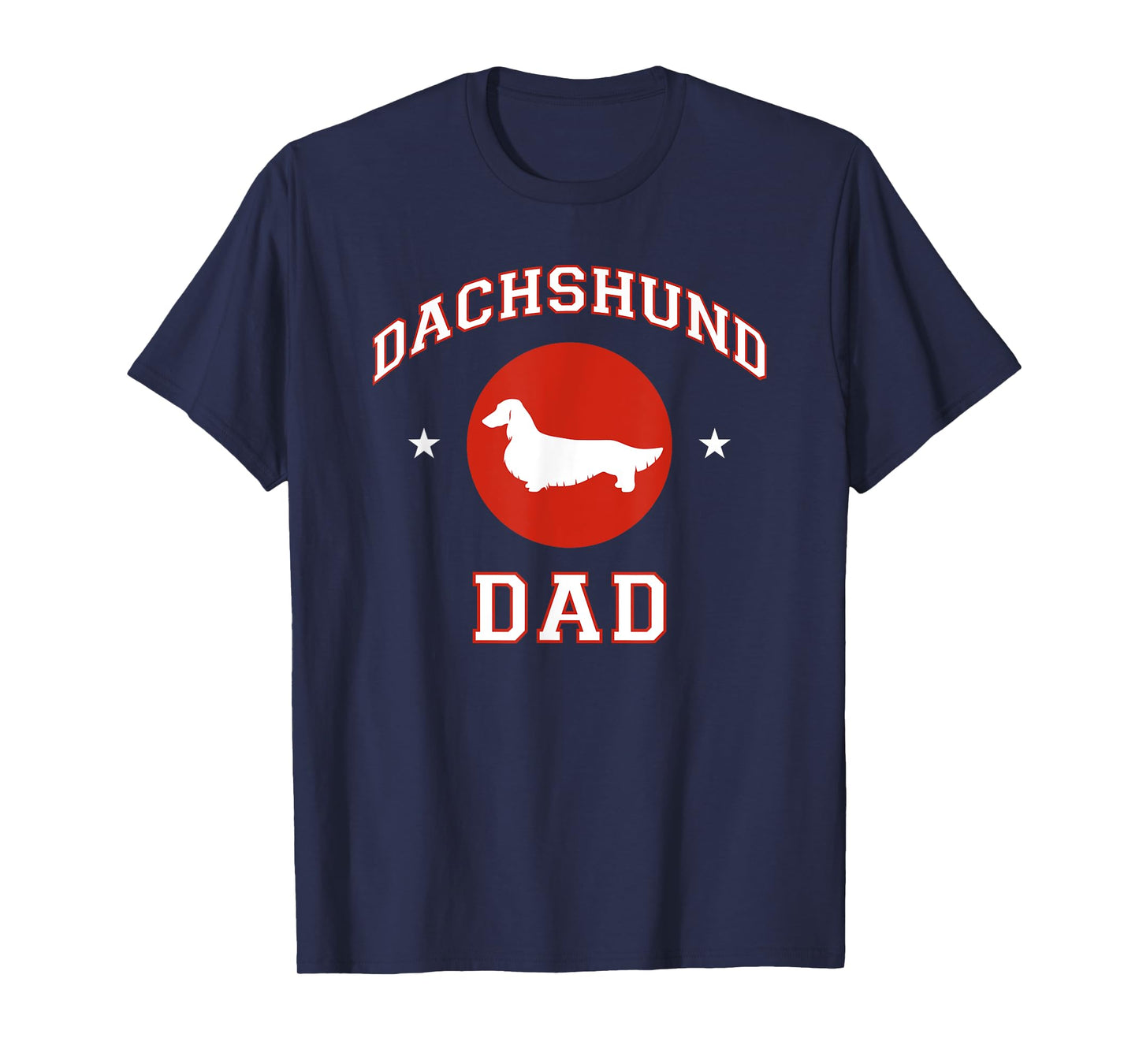 Longhaired Dachshund Dad T-Shirt
